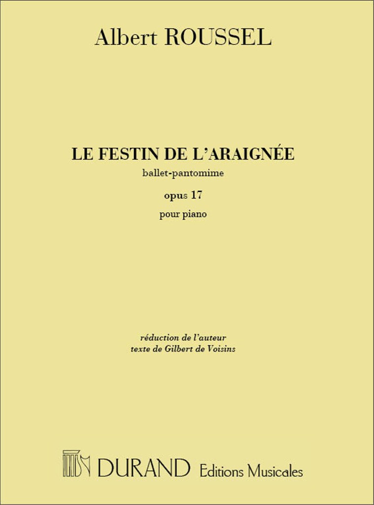 Le Festin De L'Araignee Op 17